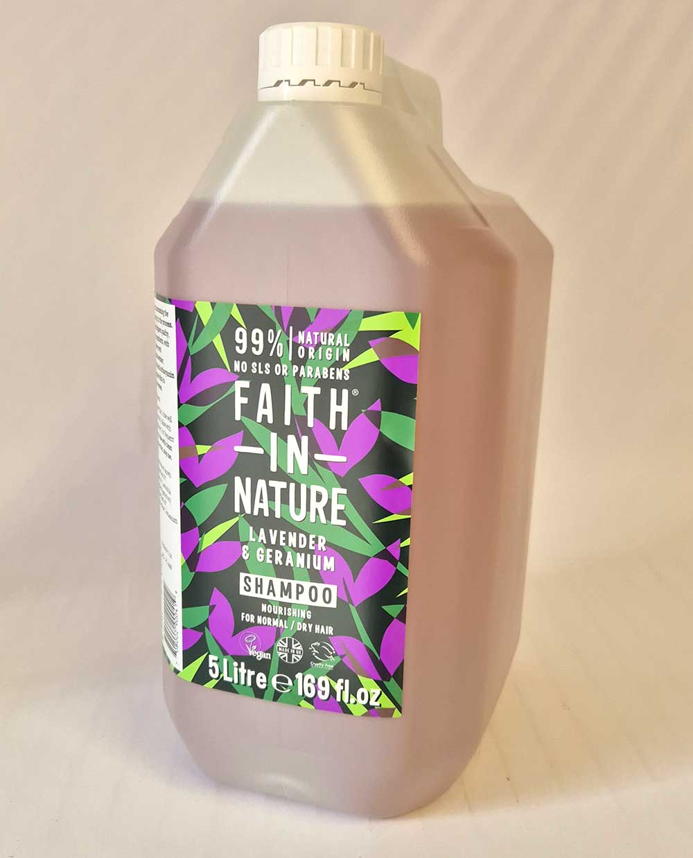 Faith in Nature Lavender and Geranium Shampoo 5L