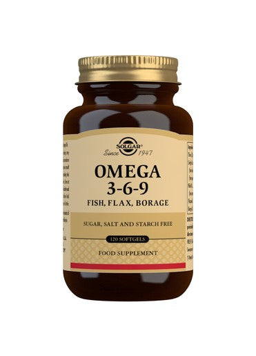 Solgar® Omega 3-6-9 Softgels - Pack of 120