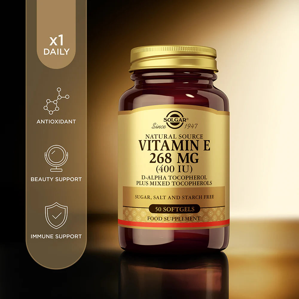 VITAMIN E 268 MG (400 IU) MIXED SOFTGELS (D-ALPHA TOCOPHEROL & MIXED TOCOPHEROLS)