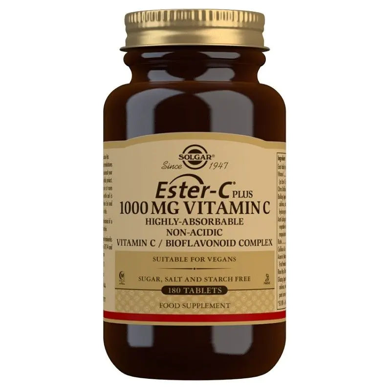Solgar Ester-C Plus 1000 mg Vitamin C 180xTablets