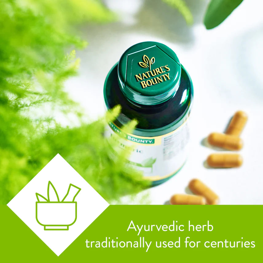 Natures Bounty Tumeric 500mg 60 x Capsules
