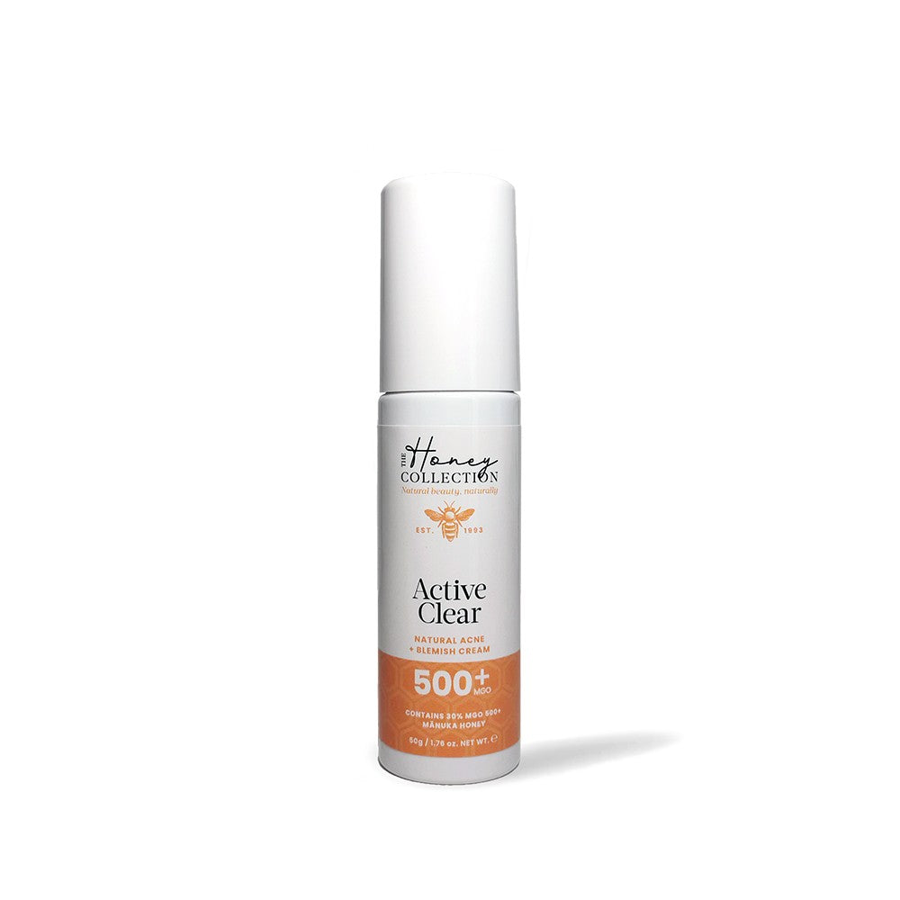 The Honey Collection Active Clear Natural Acne and Blemish Cream 50g