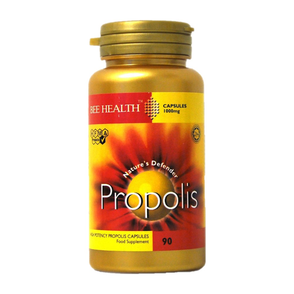 Bee Health High Potency Propolis Capsules 1000mg 90 Pack