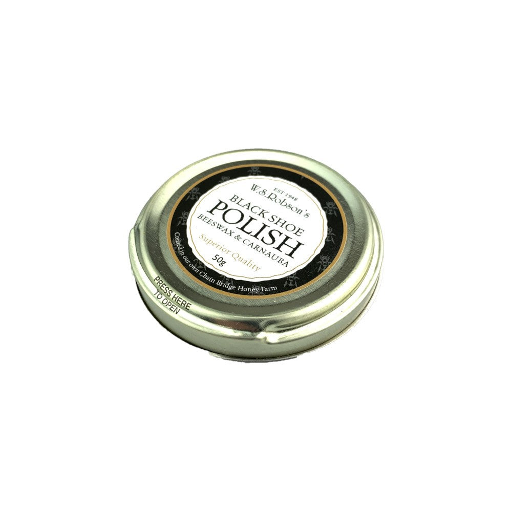 W.S.Robson's Shoe Polish with Beeswax and Carnauba 50g