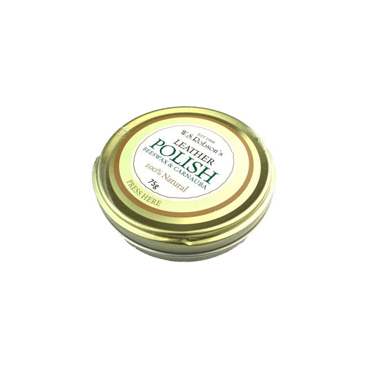 W.S.Robson's Leather Polish with Beeswax and Carnauba 75g