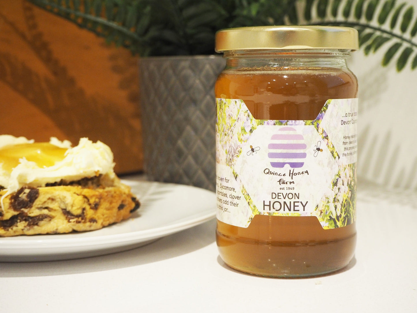 Devon Flower Honey Clear 340g