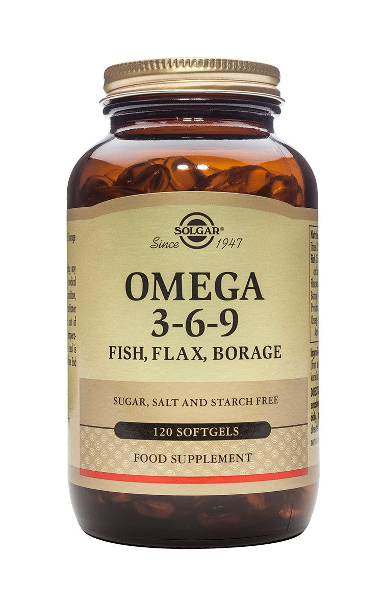 Solgar® Omega 3-6-9 Softgels - Pack of 120