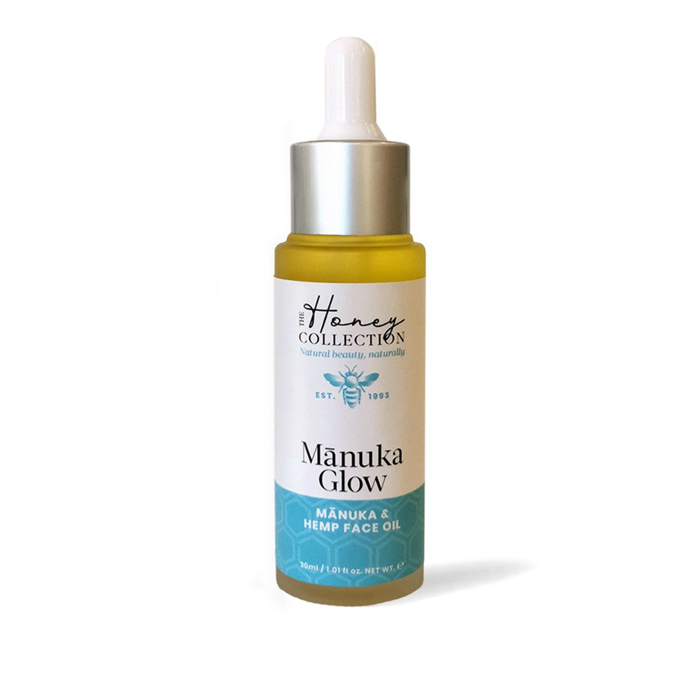 The Honey Collection Manuka Glow Manuka and Hemp Face Oil 30ml