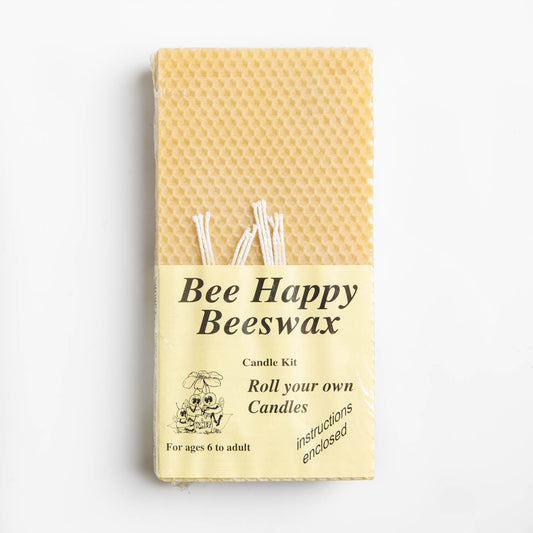 Bee Happy Beeswax Candle Kit  12 Sheets