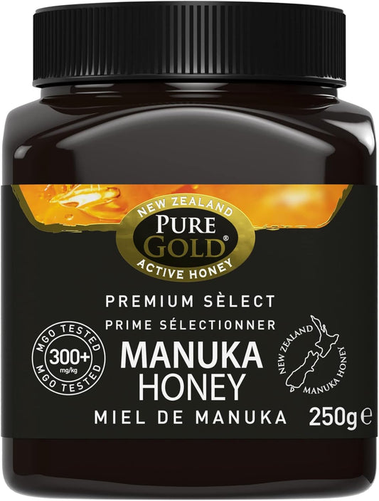 Pure Gold Premium Select Manuka Honey MGO300  250g