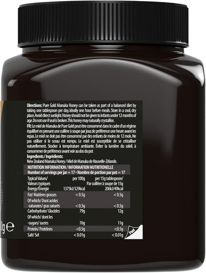 Pure Gold Premium Select Manuka Honey MGO300  250g