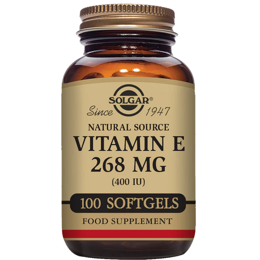 Natural Source Vitamin E 268 mg (400 IU) Vegetable  100 Softgels